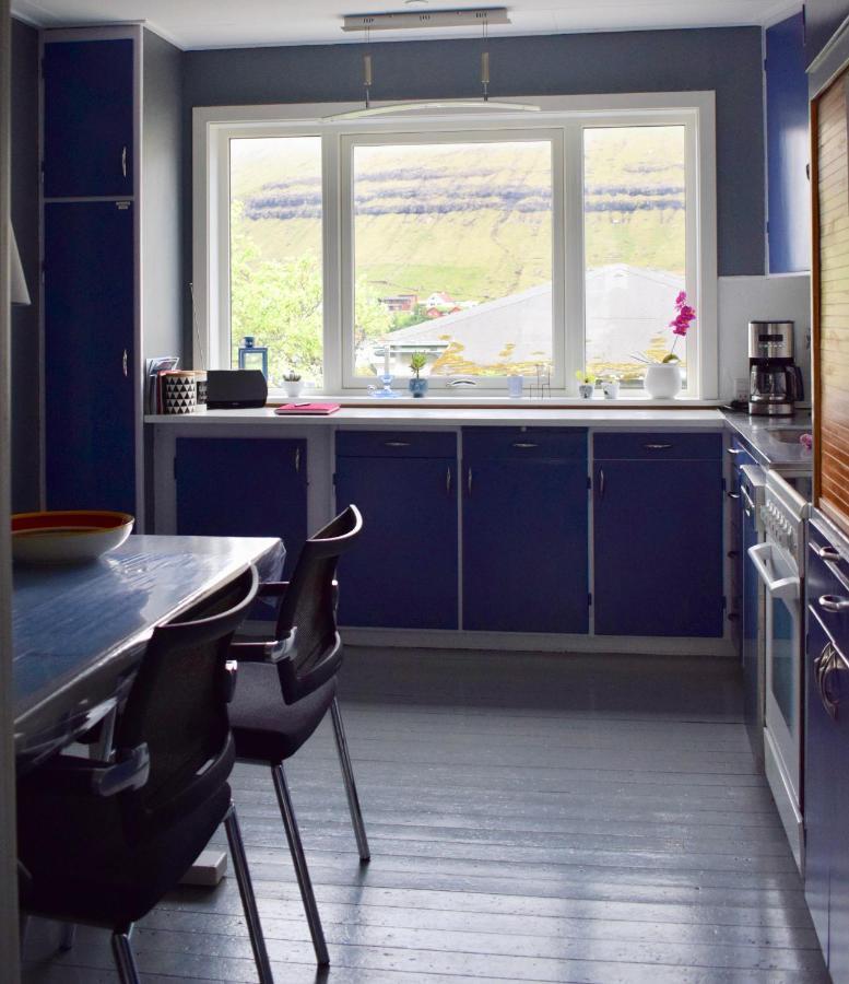 Brekkustova - Modern, Cosy And Spacious Apartment Klaksvík Esterno foto